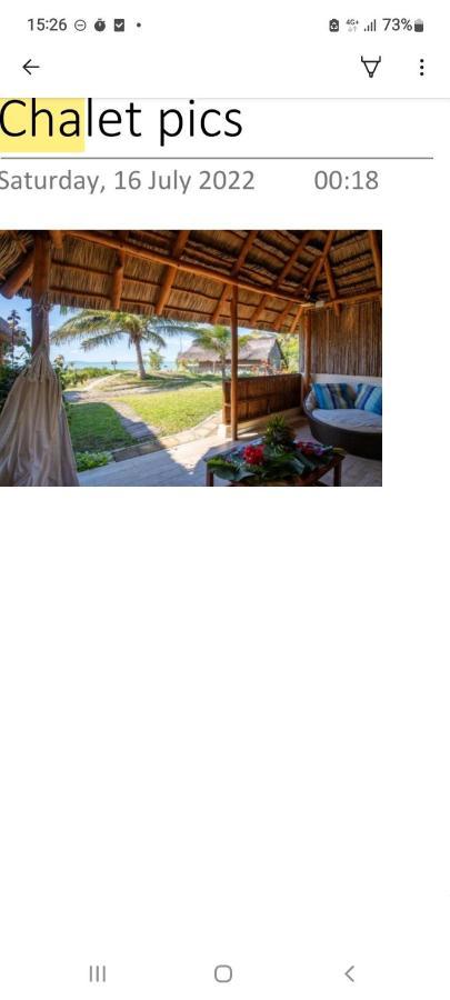 Casa Cabana Beach Vilankulo Buitenkant foto
